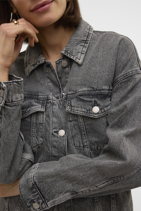 Vero Moda vmtessa ls oversize denim jacket ga
